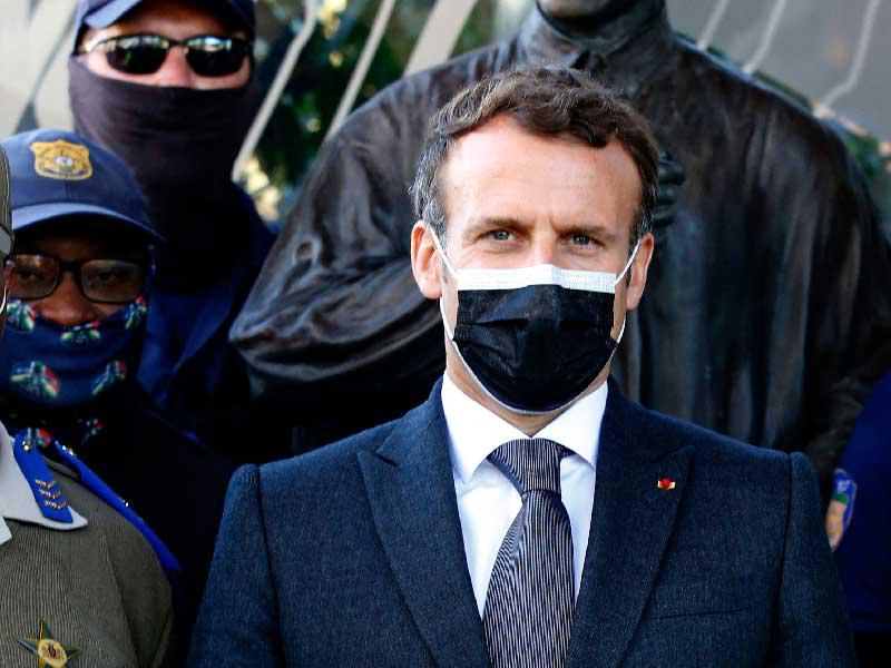 الرئيس الفرنسي إيمانويل ماكرون 