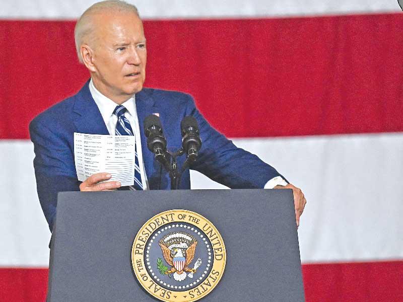 الرئيس الأميركي جو بايدن 