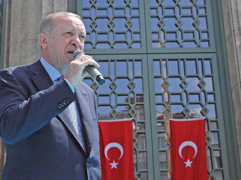 الرئيس التركي رجب طيب إردوغان 