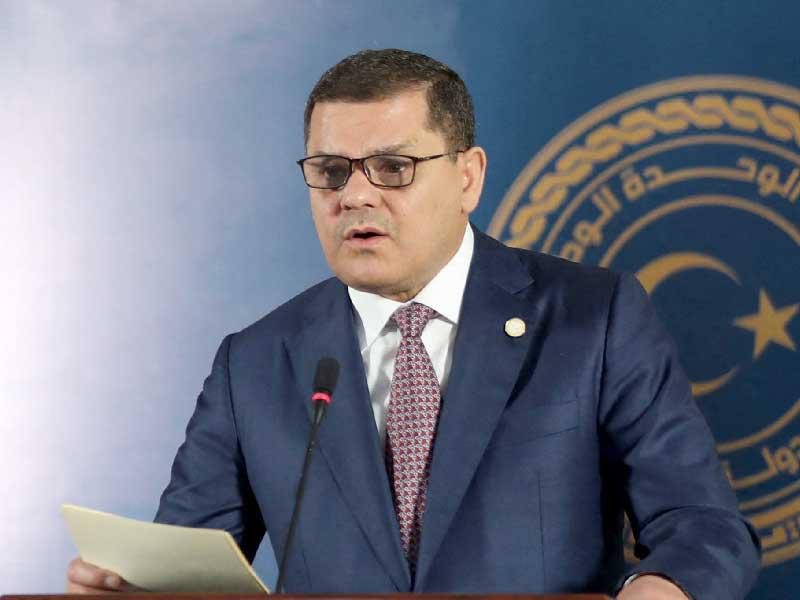 رئيس الحكومة الليبية عبدالحميد الدبيبة 