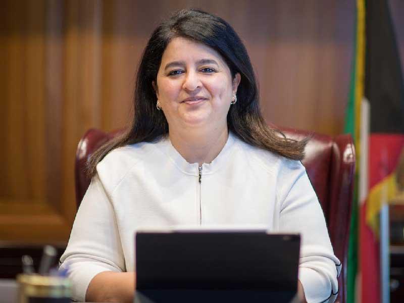 وزيرة الأشغال العامة وزيرة الدولة لشؤون الاتصالات وتكنولوجيا المعلومات د. رنا الفارس