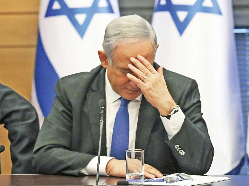 رئيس الوزراء الاسرائيلي بنيامين نتنياهو