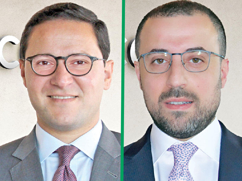 الرئيس التنفيذي لإدارة أصول الحالات الخاصة عبدالحميد محرز - الرئيس التنفيذي لإدارة أسواق رأسمال الأسهم محمد الرافعي