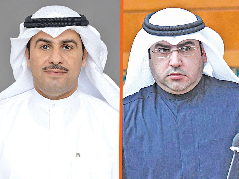  النائبان د. عبدالكريم الكندري الكندري وثامر السويط