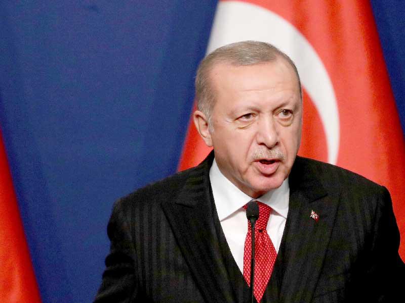 الرئيس التركي رجب طيب إردوغان