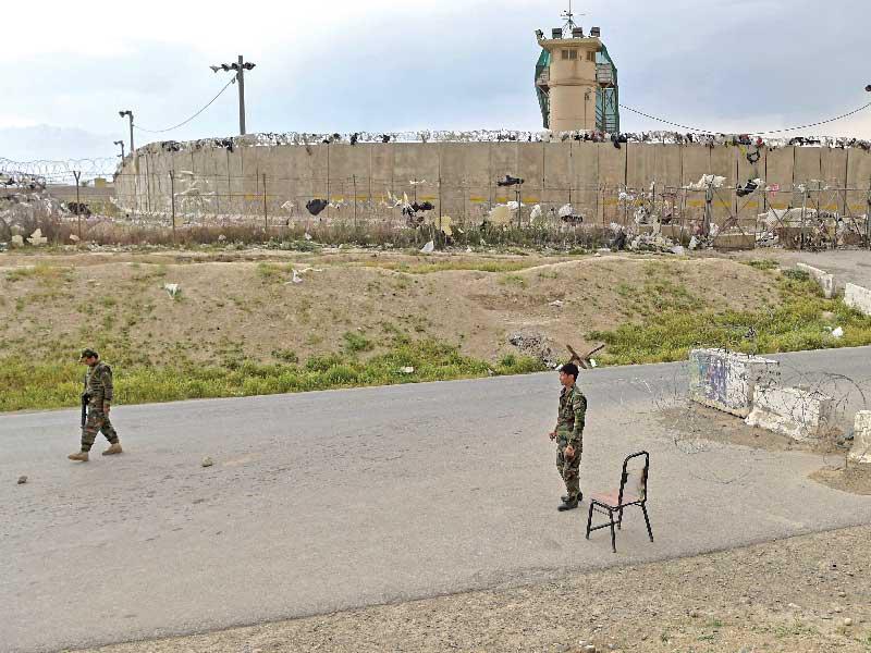 القوات الاميركية ستعيد قاعدة باغرام الأميركية الى الجيش الافغاني 