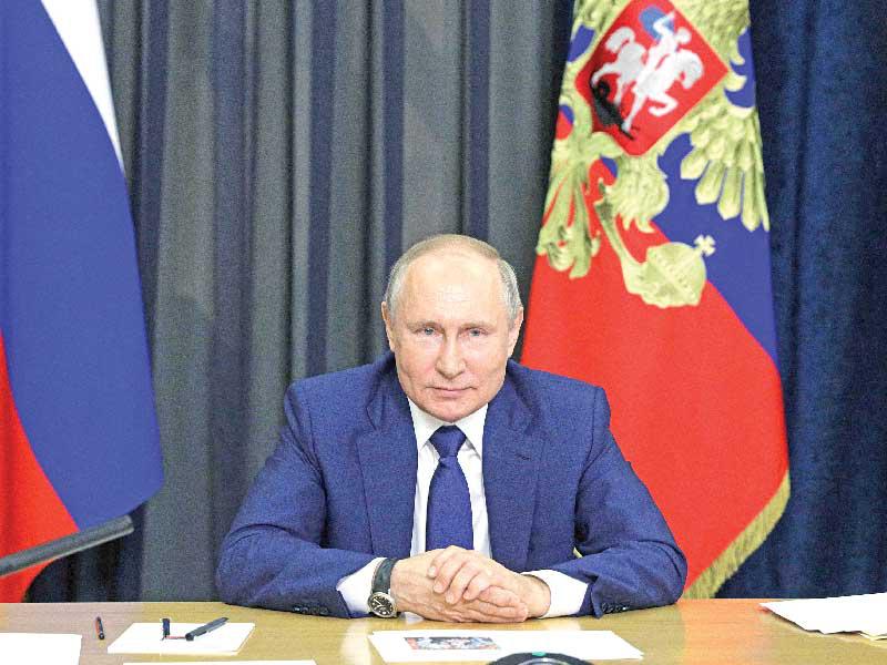  الرئيس الروسي فلاديمير بوتين