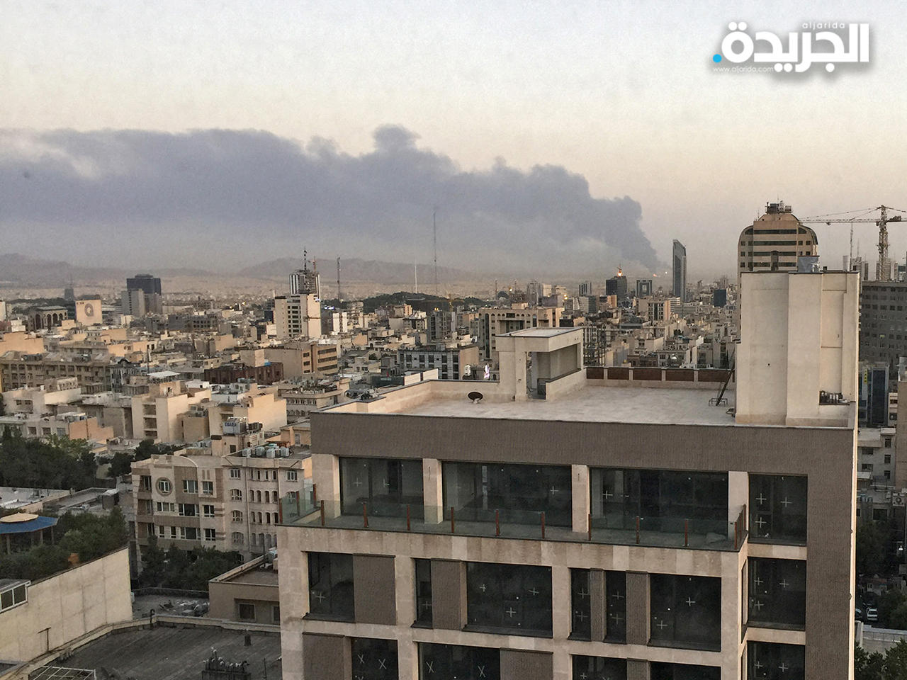 حريق ضخم في مصفاة إيرانية