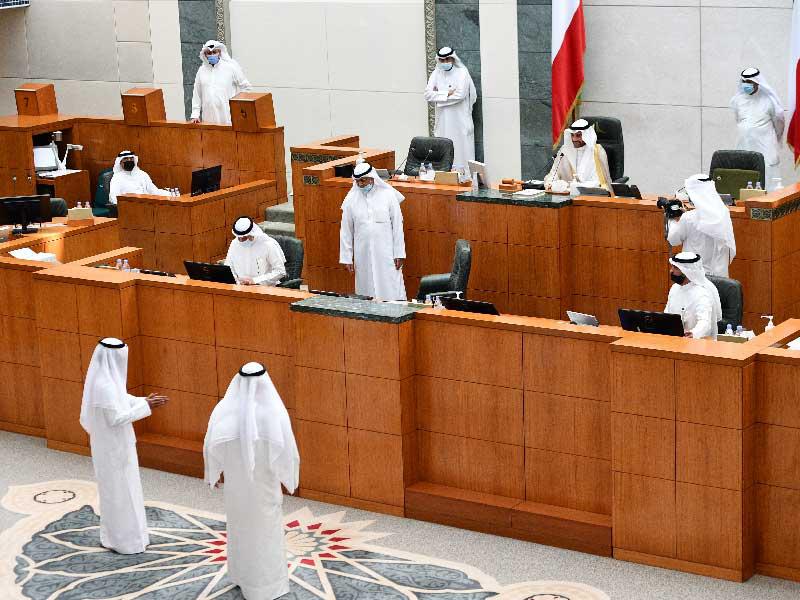 جلسة مجلس الأمة أمس