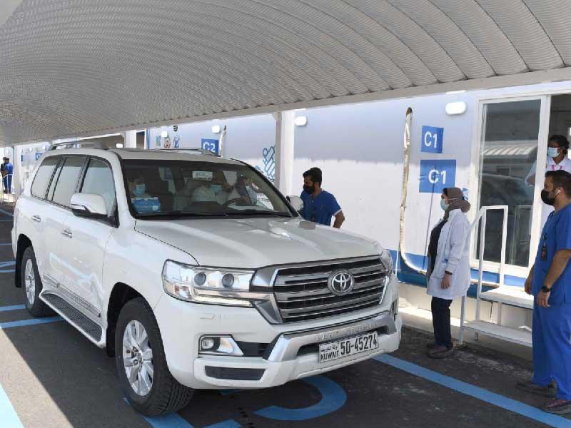 جانب من عملية التطعيم