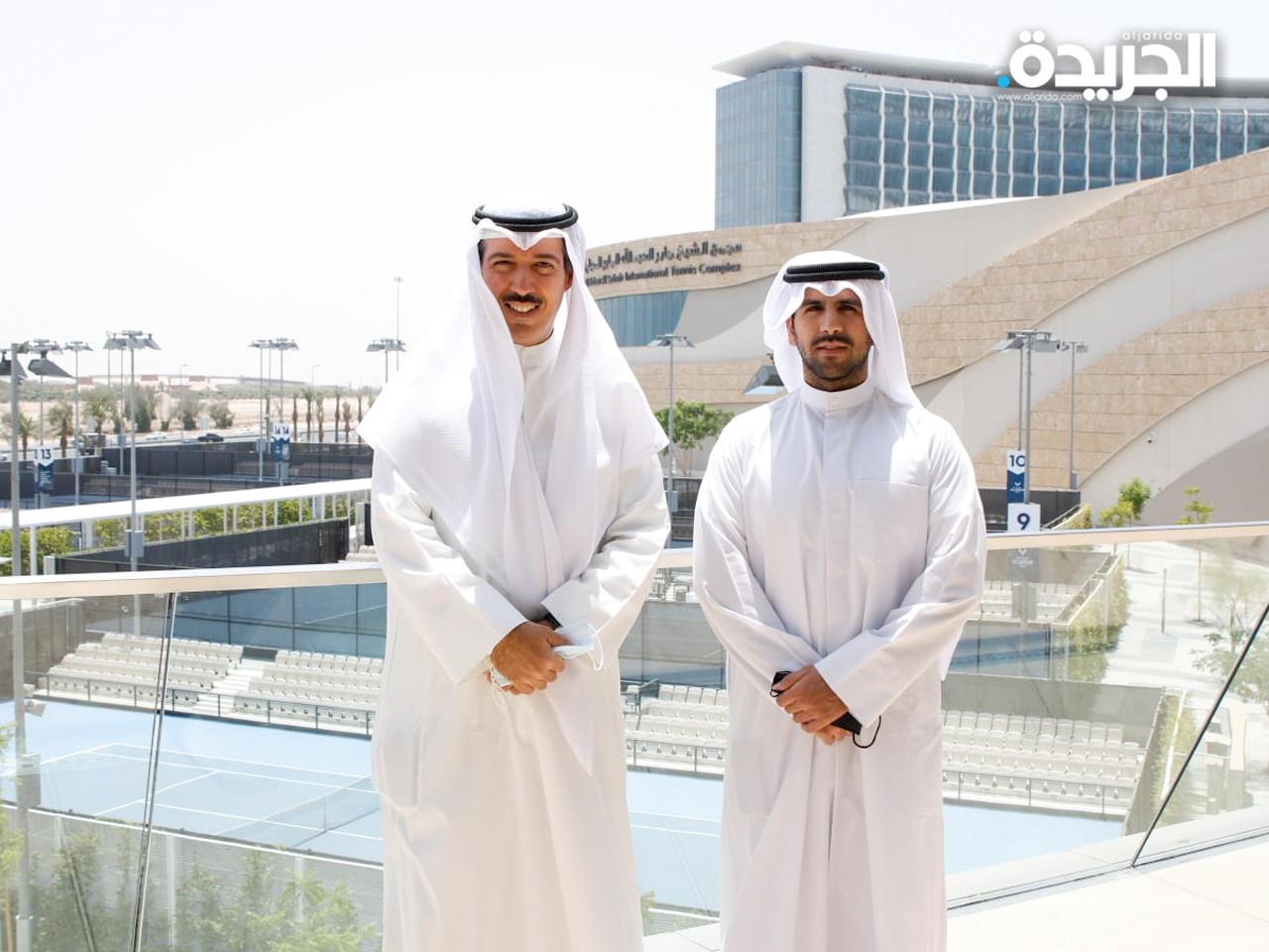 الشيخ فهد الناصر مع الشيخ أحمد الجابر الصباح