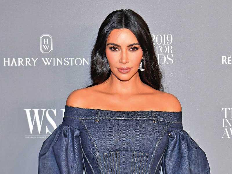 نجمة تلفزيون الواقع الأميركية كيم كارداشيان