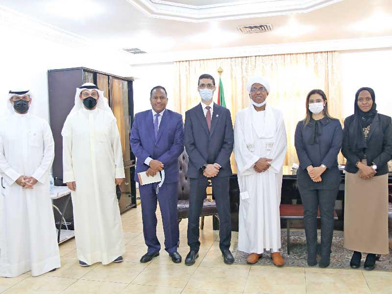 لقطة جماعية خلال الزيارة