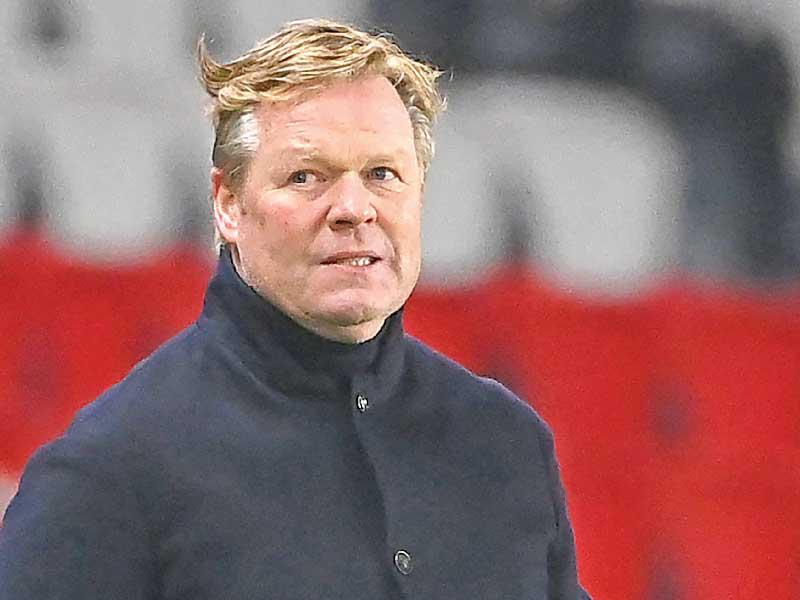  مدرب برشلونة، رونالد كومان