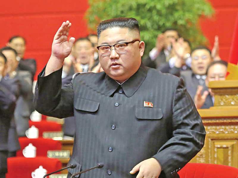 زعيم كوريا الشمالية كيم جونغ أون