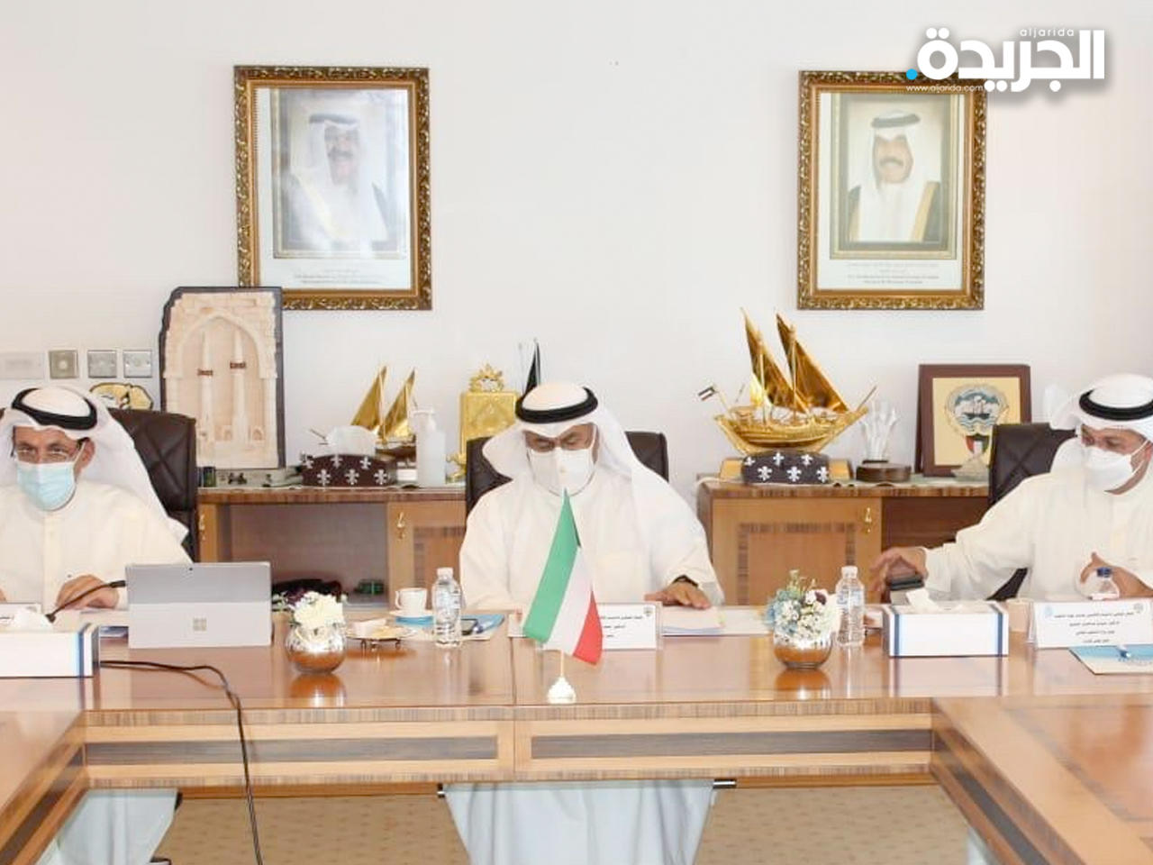 الفارس خلال الاجتماع