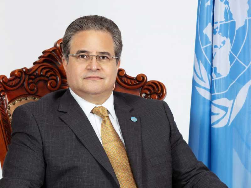  المنسق المقيم للأمم المتحدة في الكويت د. طارق الشيخ