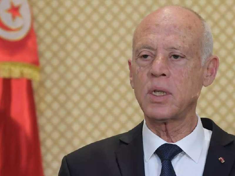 الرئيس التونسي قيس سعيد
