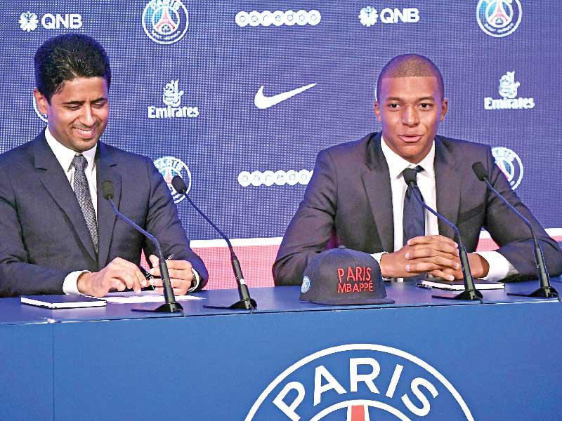 مبابي والخليفي