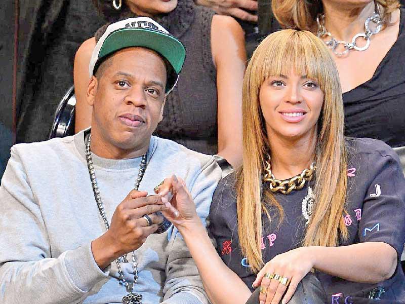 النجمان بيونسي وجاي زي