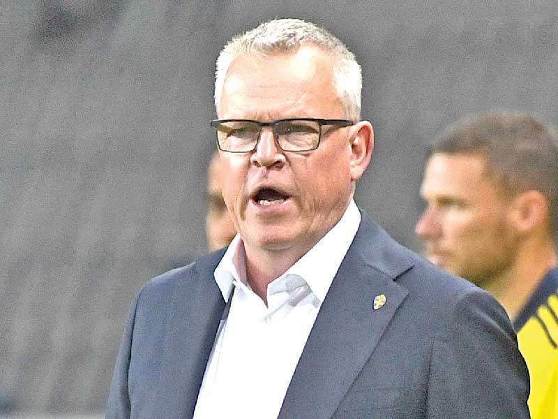 مدرب منتخب السويد ياني أندرسون 