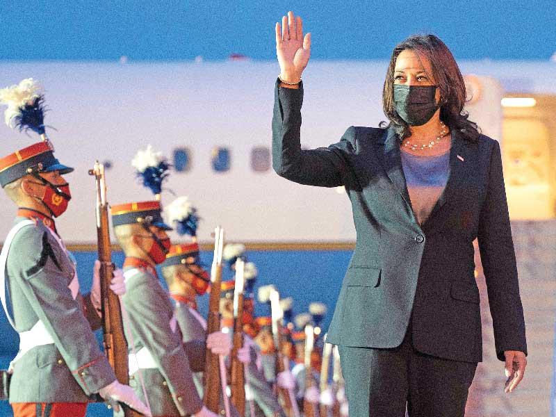 نائبة الرئيس الأميركي كامالا هاريس 