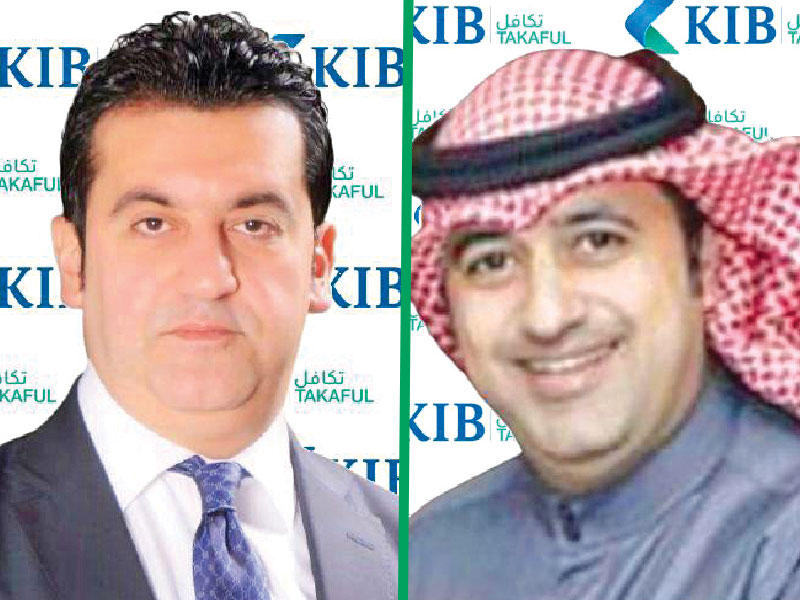 رئيس مجلس إدارة شركة الدولي للتأمين التكافلي أسامة بوخمسين - الرئيس التنفيذي لشركة الدولي للتأمين التكافلي فادي الخطيب 