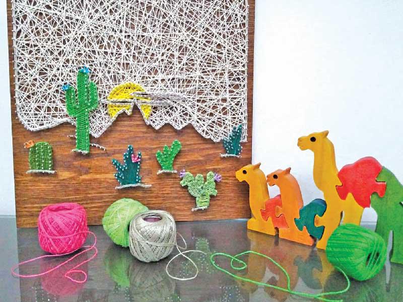 من أعمال الفنانة التشكيلية ياسمين الأسمر