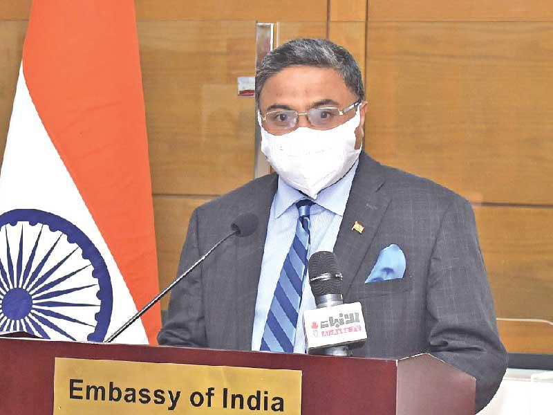 السفير الهندي لدى البلاد سيبي جورج