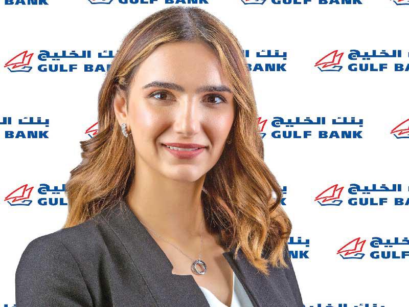 مساعدة المدير للاتصالات المؤسسية في بنك الخليج لجين القناعي
