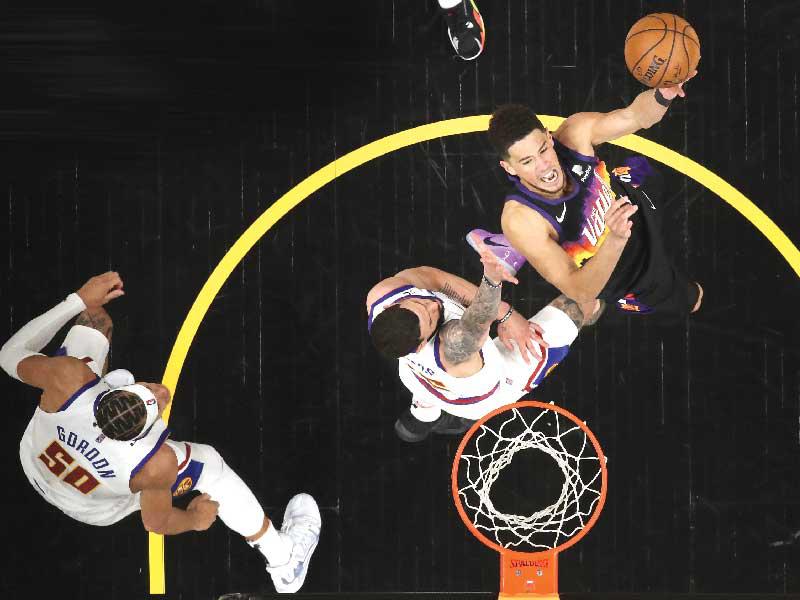 جانب من مباراة صنز وناغتس