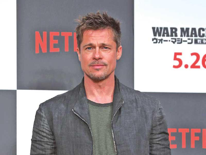 الممثل براد بيت