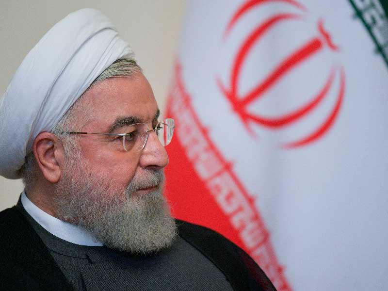 الرئيس الإيراني المعتدل حسن روحاني