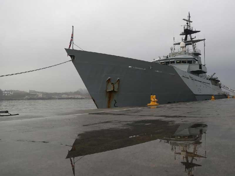 سفينة حربية روسية غادرت ميناء بورتسودان