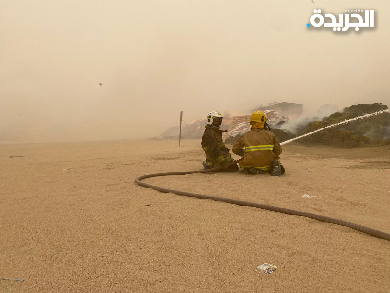 «الاطفاء»: السيطرة على حريق أعلاف بالوفرة