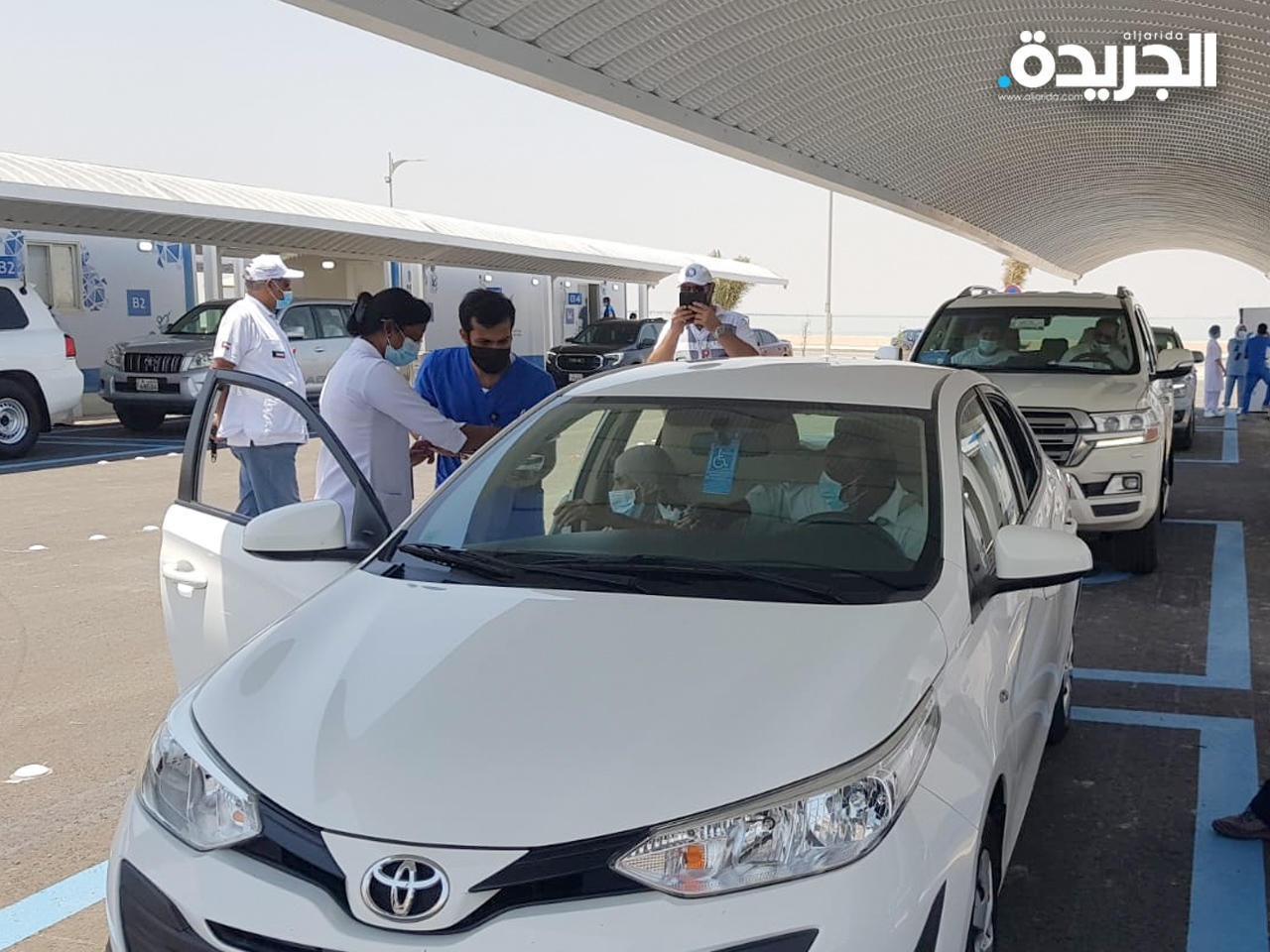 مركز التطعيم السريع في جسر جابر