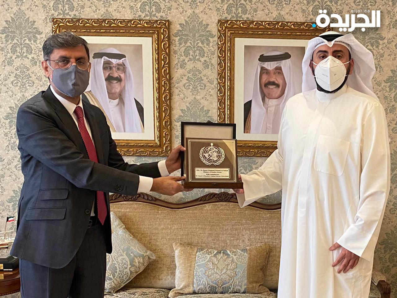 وزير الصحة مستقبلاً د. أسعد حفيظ