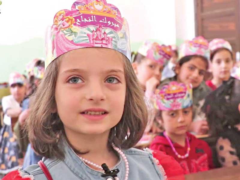 جانب من حفل التخرج