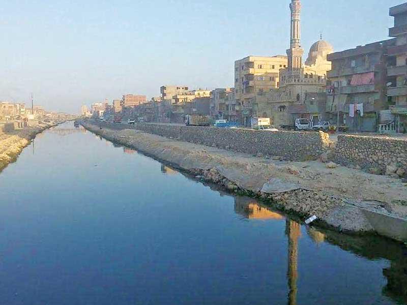المجاري المائية في دمنهور