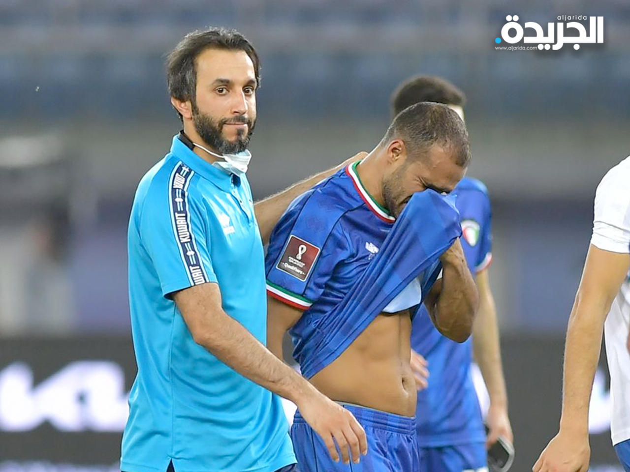 ثامر عناد يقوذ مباراة الكويت الأخيرة في التصفيات المشتركة