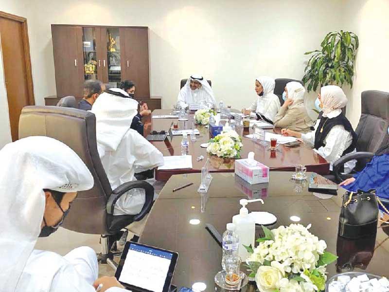  جانب من لقاء «نزاهة» مع عمادة شؤون الطلبة