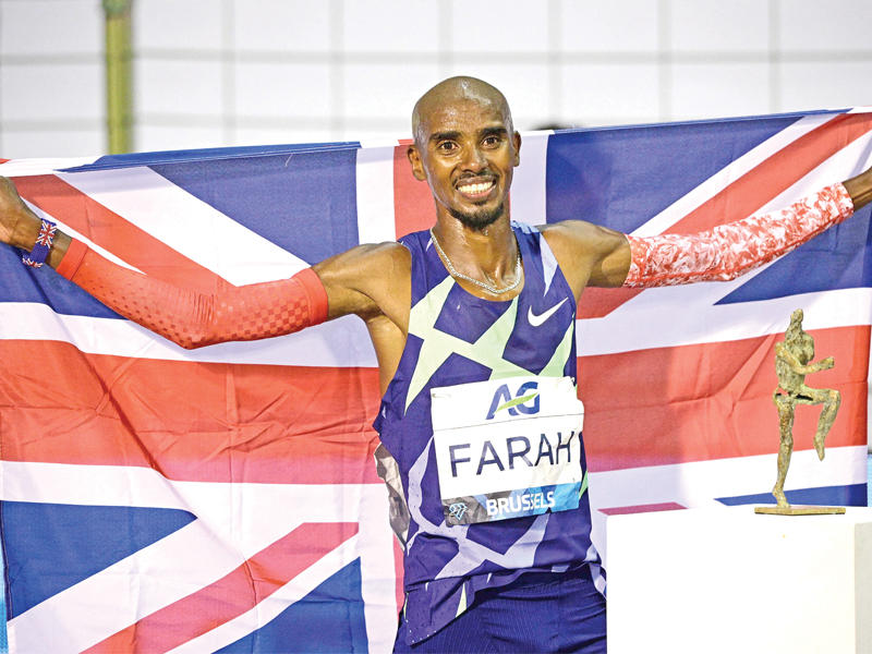 العداء البريطاني محمد فرح