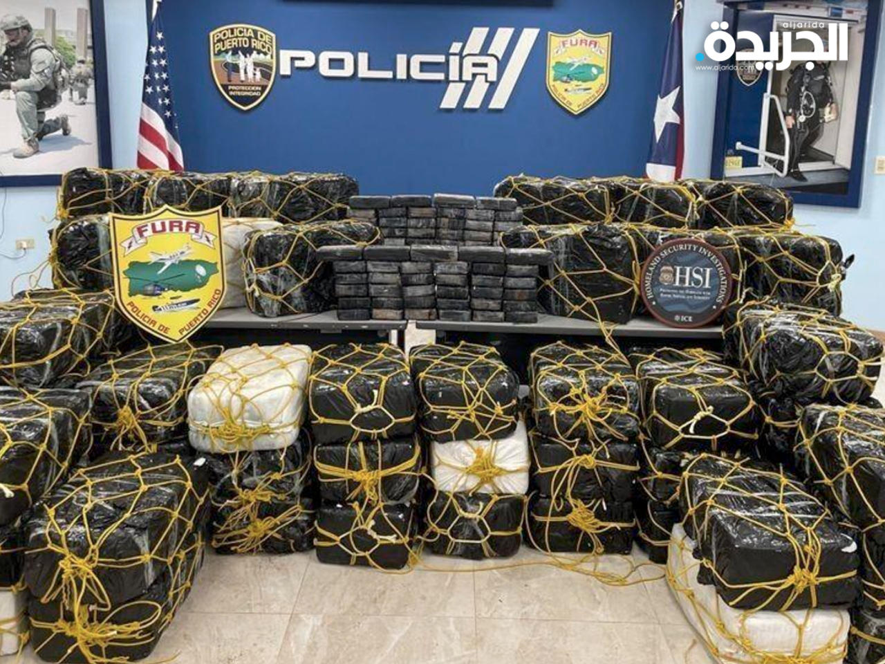 جانب من المضبوطات