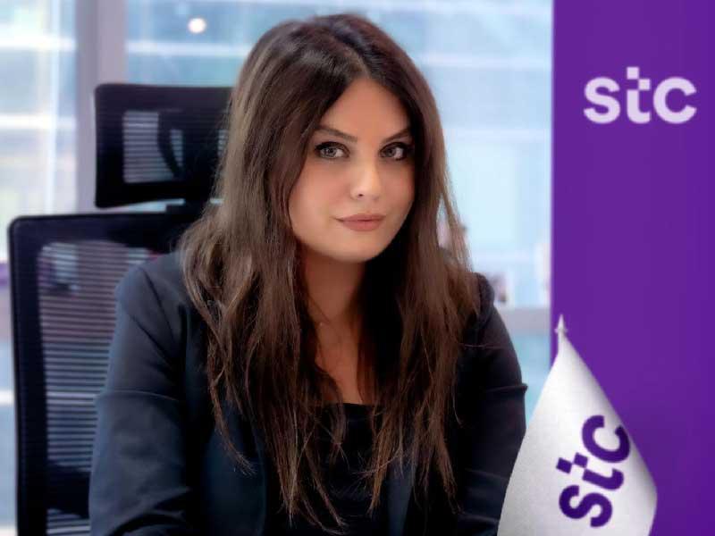 المديرة العامة لإدارة اتصالات الشركات في stc دانة فيصل الجاسم