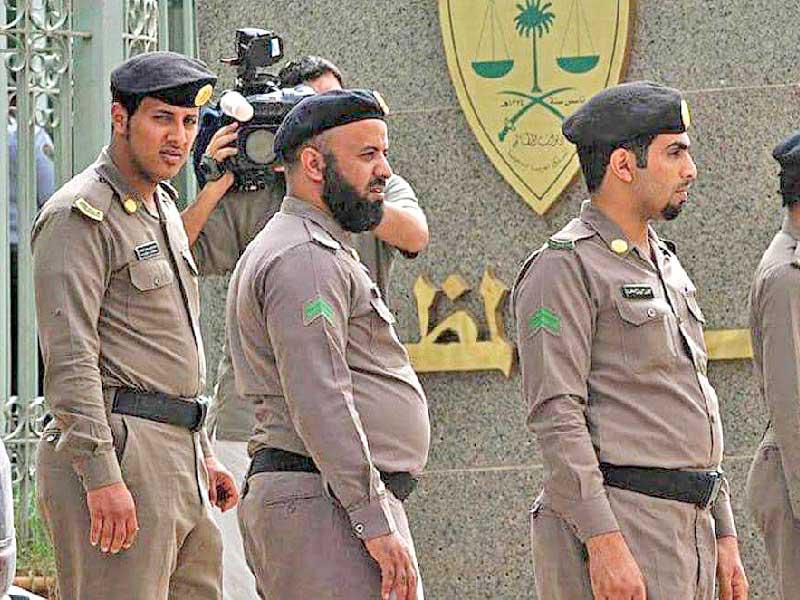 عناصر من الداخلية السعودية