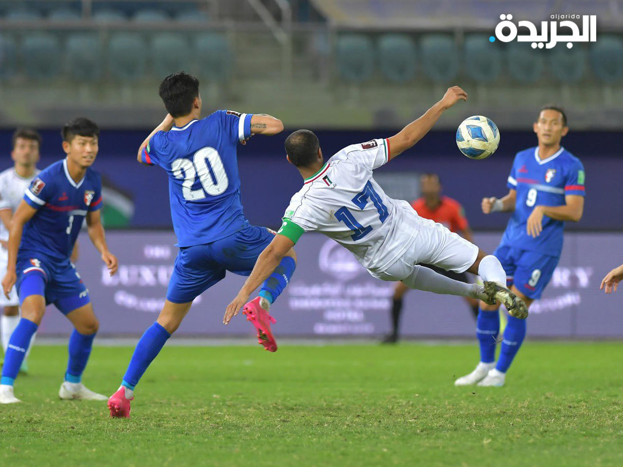 «الأزرق» يهزم الصين تايبيه بهدفي يوسف ناصر