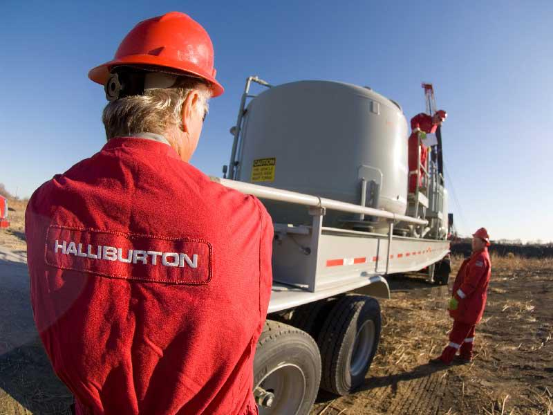 شركة هاليبرتون المدرجة في بورصة نيويورك 