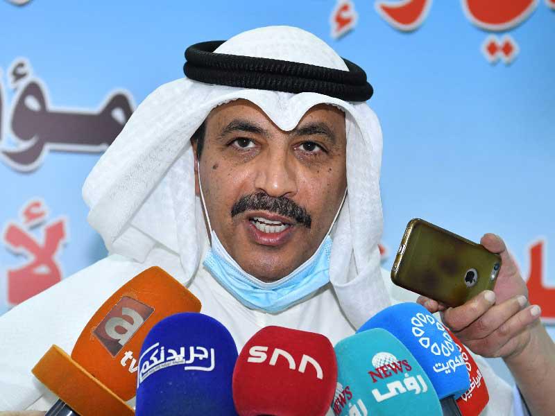  رئيس الاتحادين الكويتي والعربي للرماية دعيج العتيبي  متحدثا للإعلام