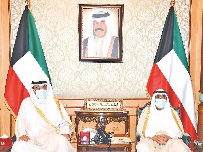 ولي العهد مستقبلاً رئيس الوزراء أمس