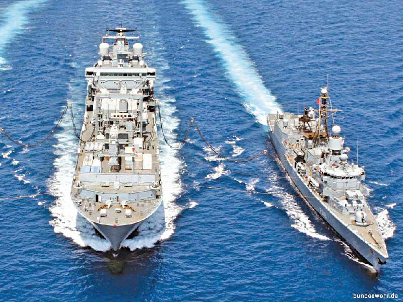 فرقاطة ألمانية تشارك في التدريبات البحرية الغربية في مضيق تايوان